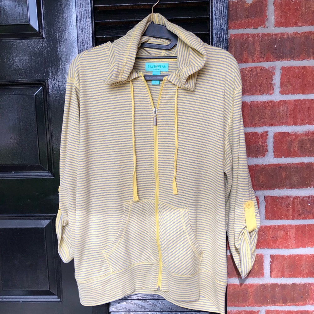 Silverwear New York Zip Up Hoodie L